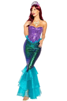 3 Piece Magestic Mermaid Costume