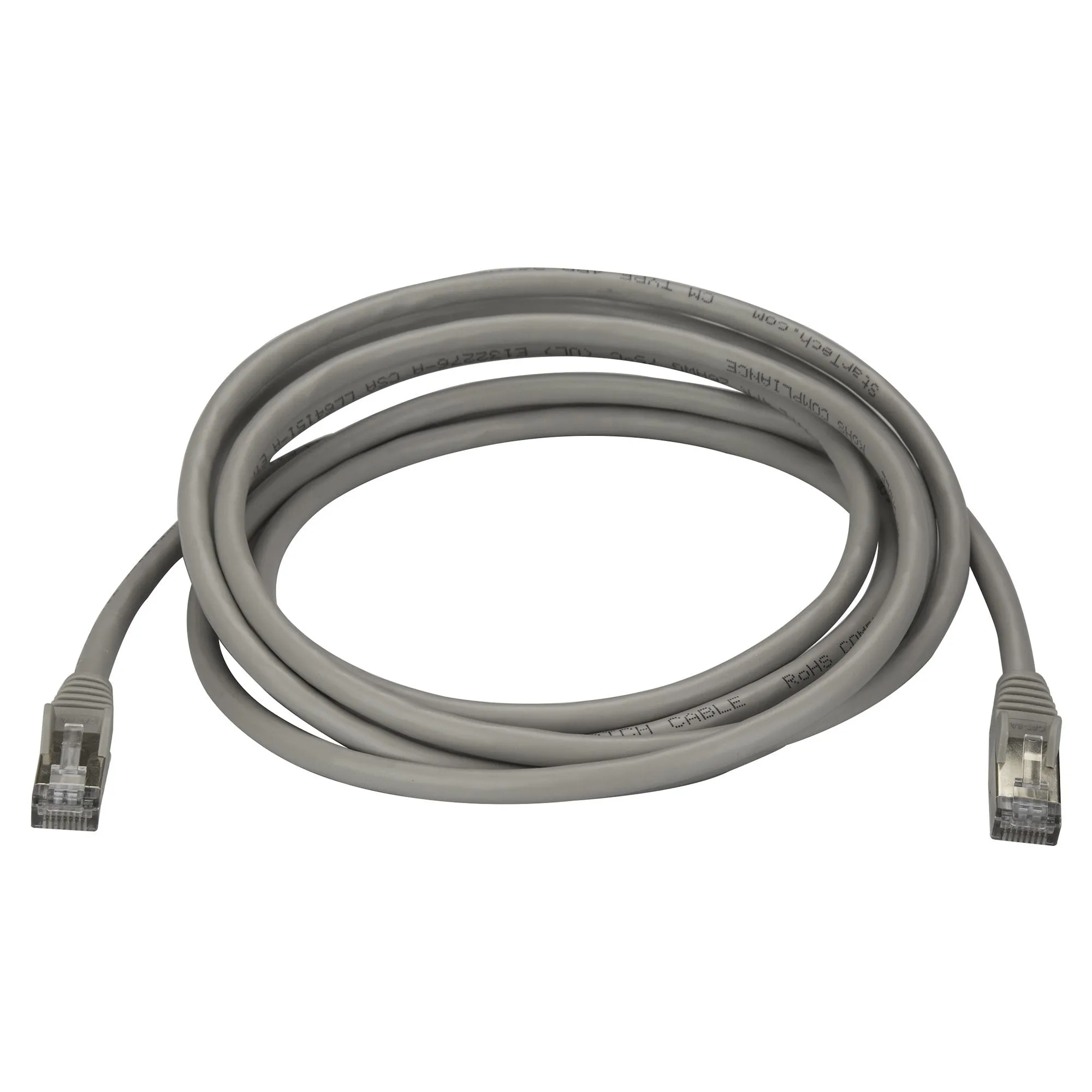 3M Cat6a Patch Cable - Gray