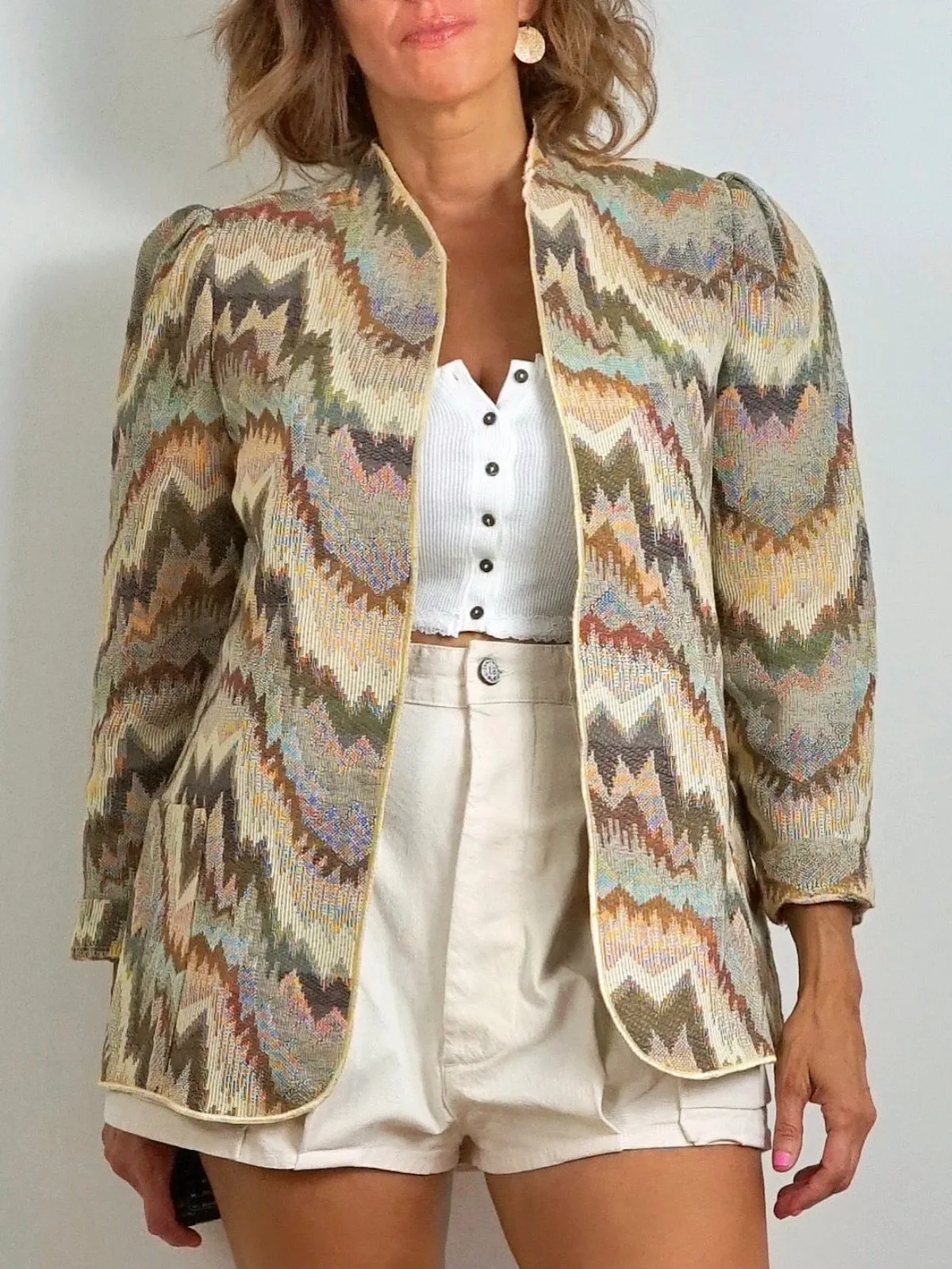 80's Desert Sky Tapestry Jacket