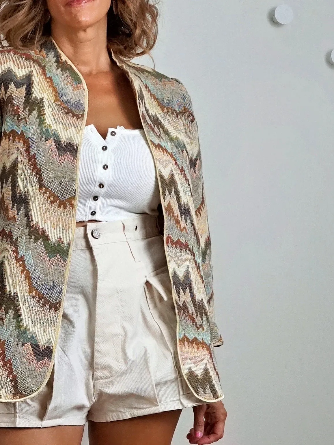 80's Desert Sky Tapestry Jacket