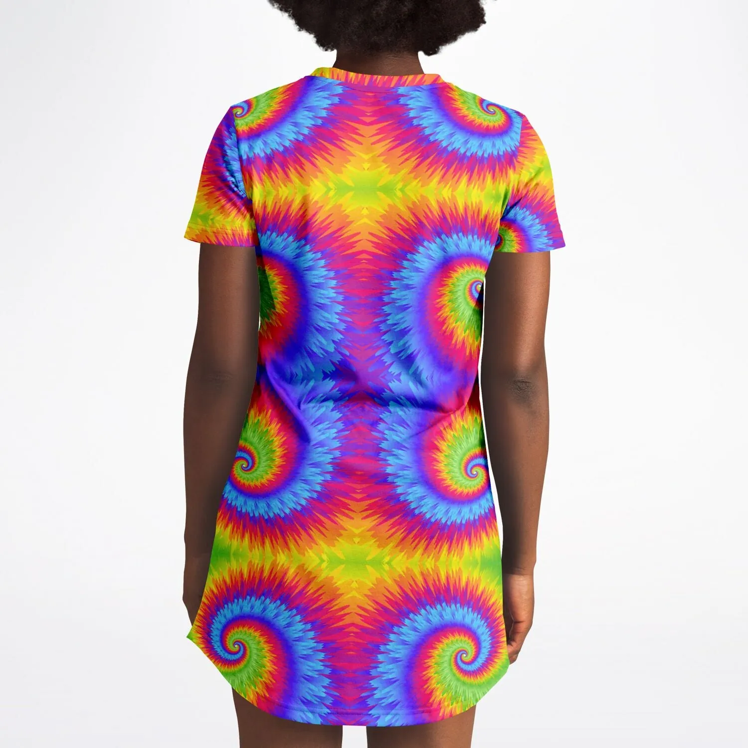 Acid Dreams Owl T-Shirt Dress