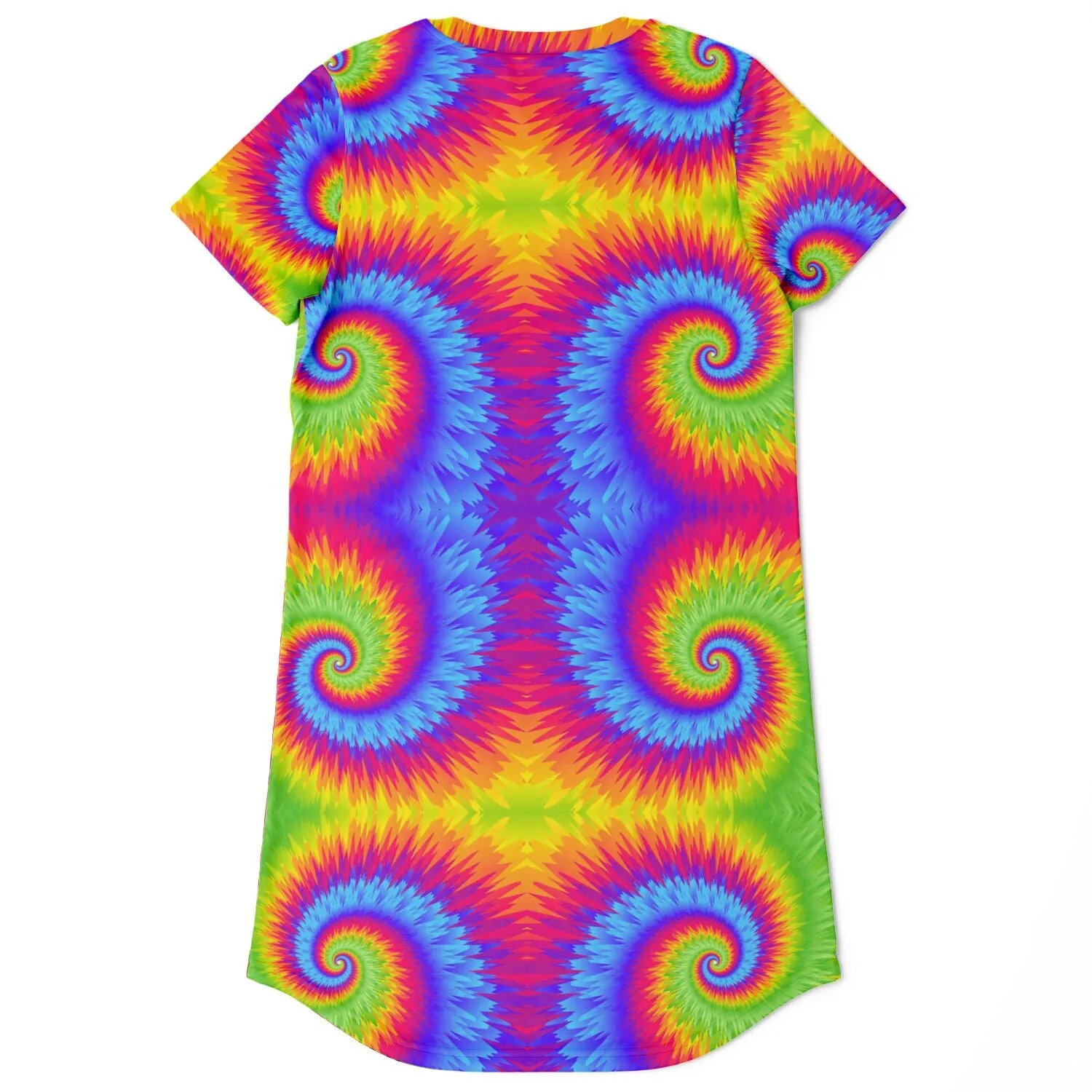 Acid Dreams Owl T-Shirt Dress