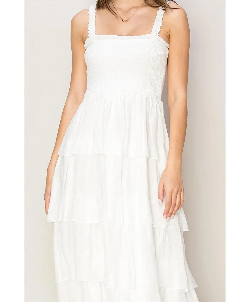 Admire Me Ruffle Midi Dress