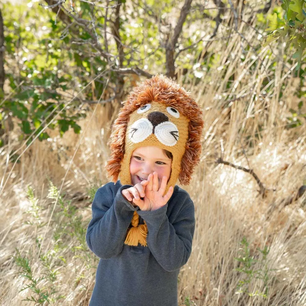 Adorable Hand Knit Kids Animal Hats - Fair Trade