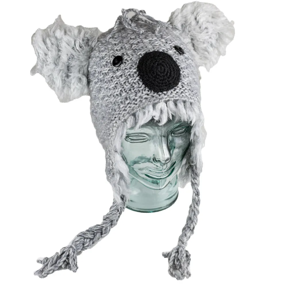 Adorable Hand Knit Kids Animal Hats - Fair Trade