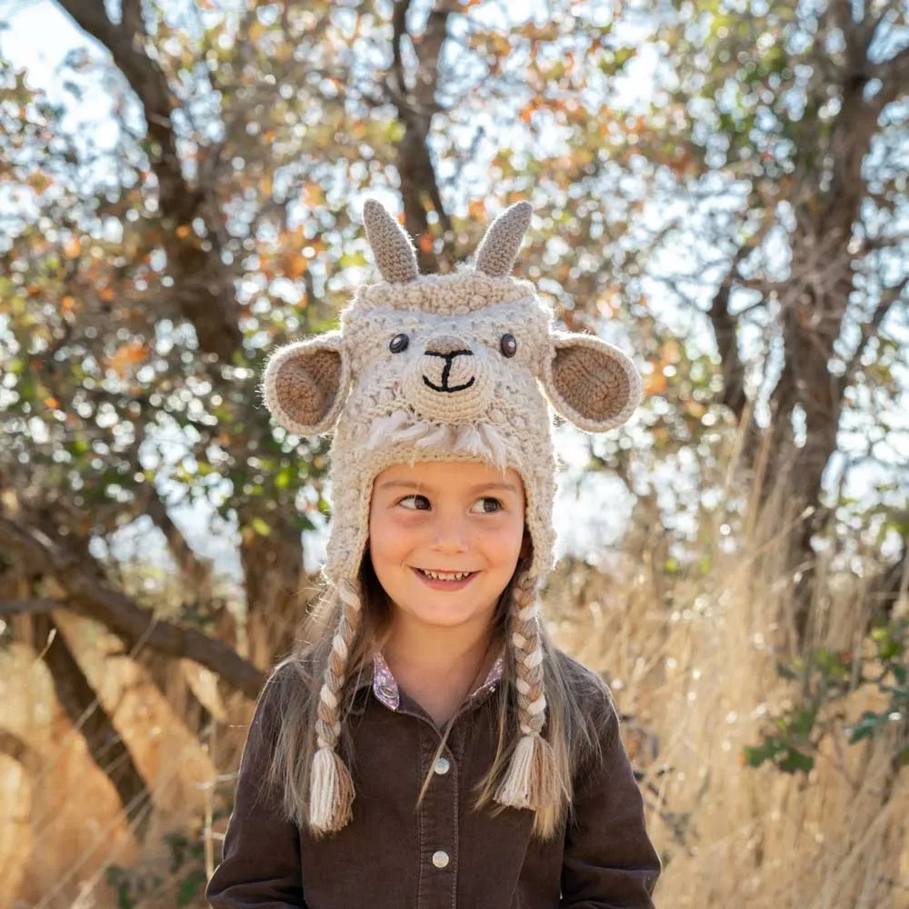 Adorable Hand Knit Kids Animal Hats - Fair Trade