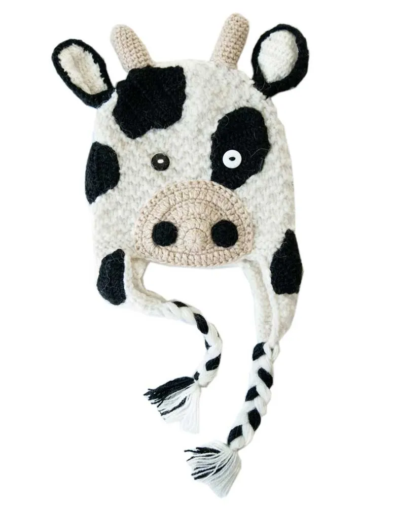 Adorable Hand Knit Kids Animal Hats - Fair Trade