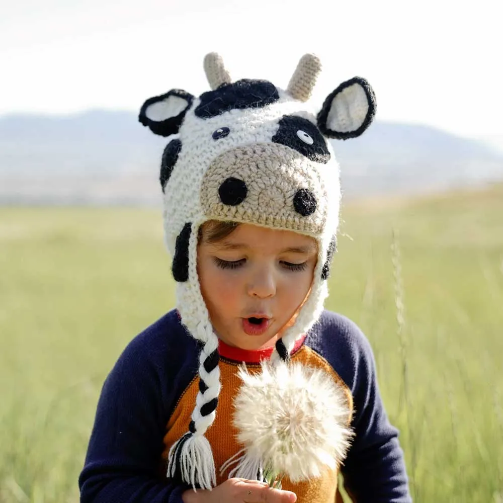 Adorable Hand Knit Kids Animal Hats - Fair Trade