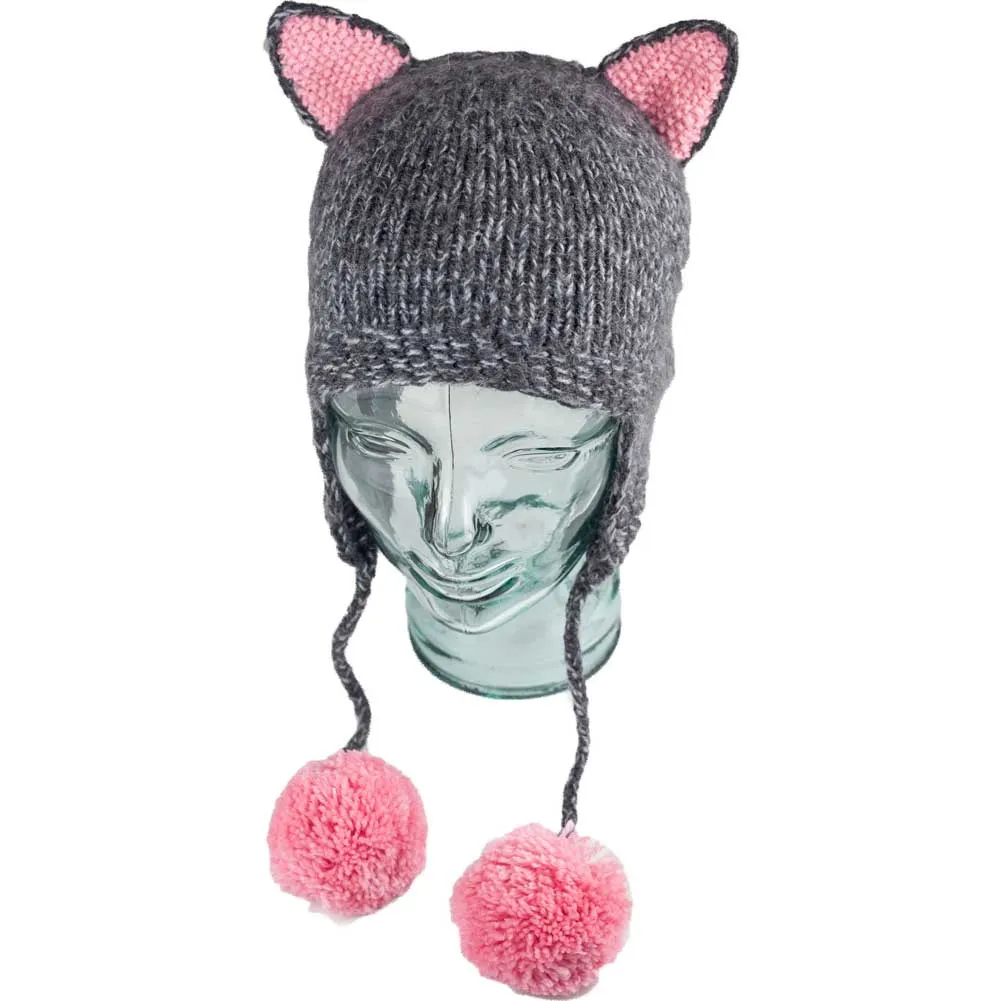 Adorable Hand Knit Kids Animal Hats - Fair Trade