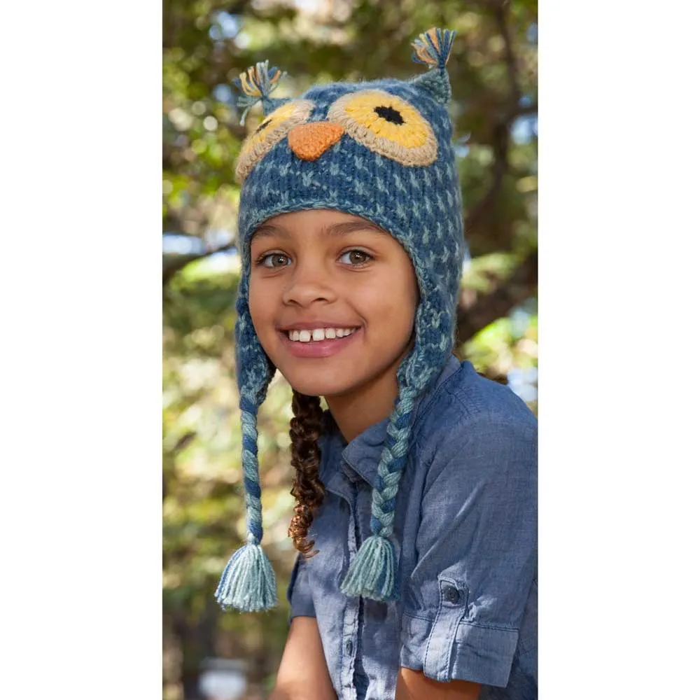 Adorable Hand Knit Kids Animal Hats - Fair Trade