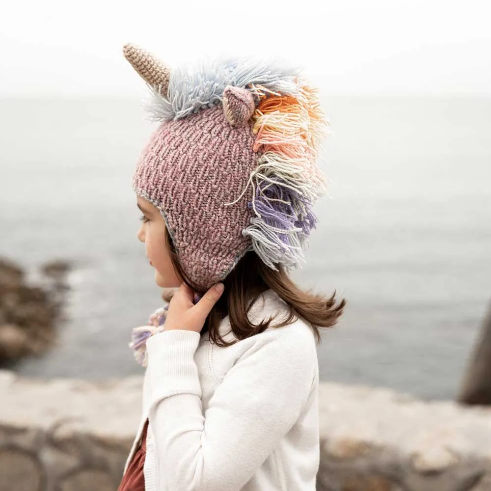 Adorable Hand Knit Kids Animal Hats - Fair Trade