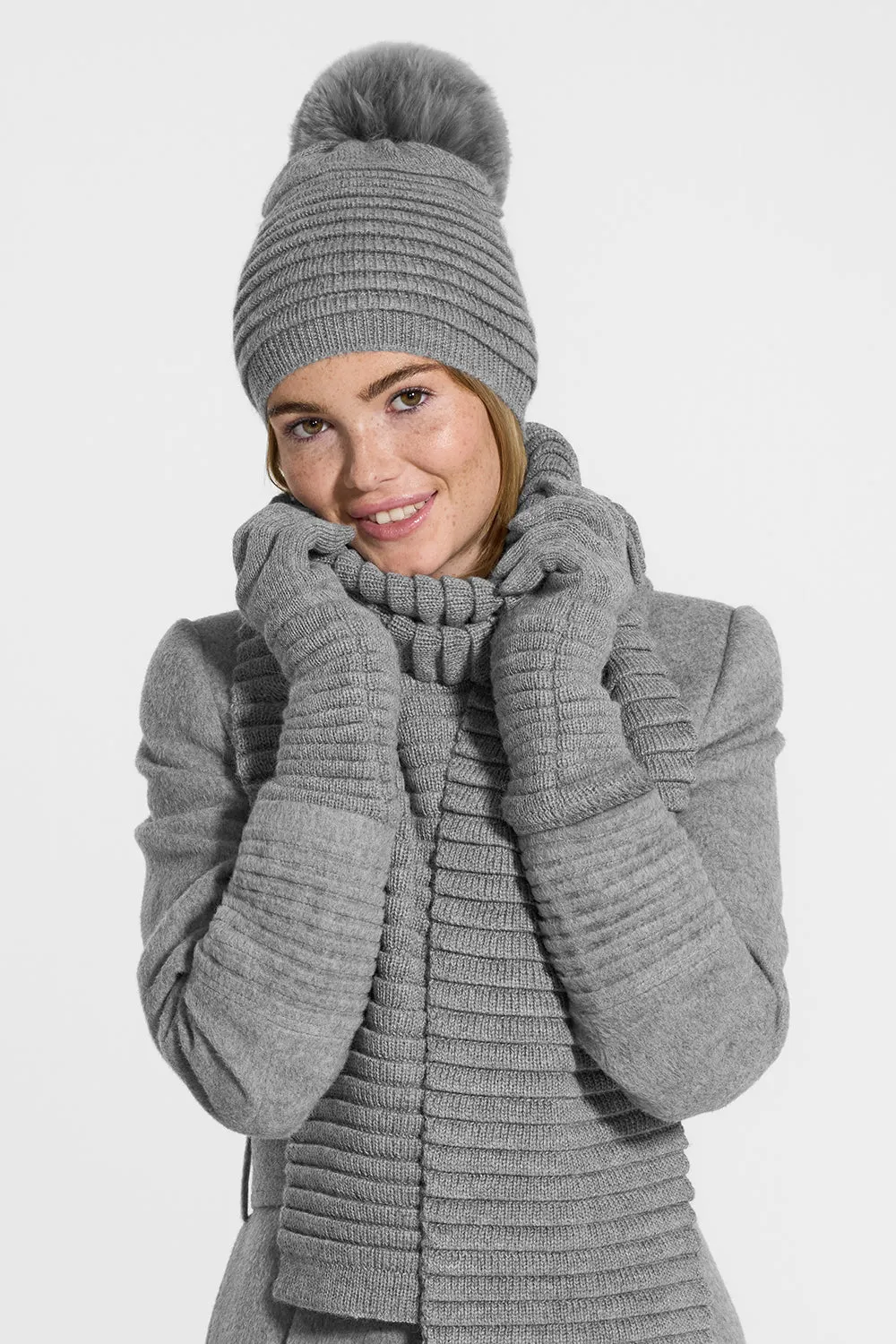 Adult Ribbed Scarf