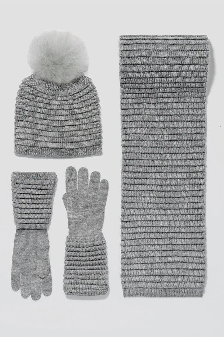 Adult Ribbed Scarf