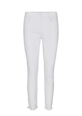 Alexa Ankle Jeans Wash White D - White