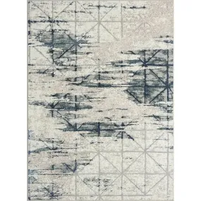 Antalya 82052BLE Blue/Beige Rug