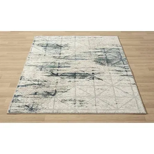 Antalya 82052BLE Blue/Beige Rug