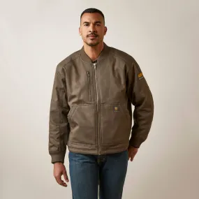 Ariat Men's Rebar Stretch Canvas Bomber Jacket