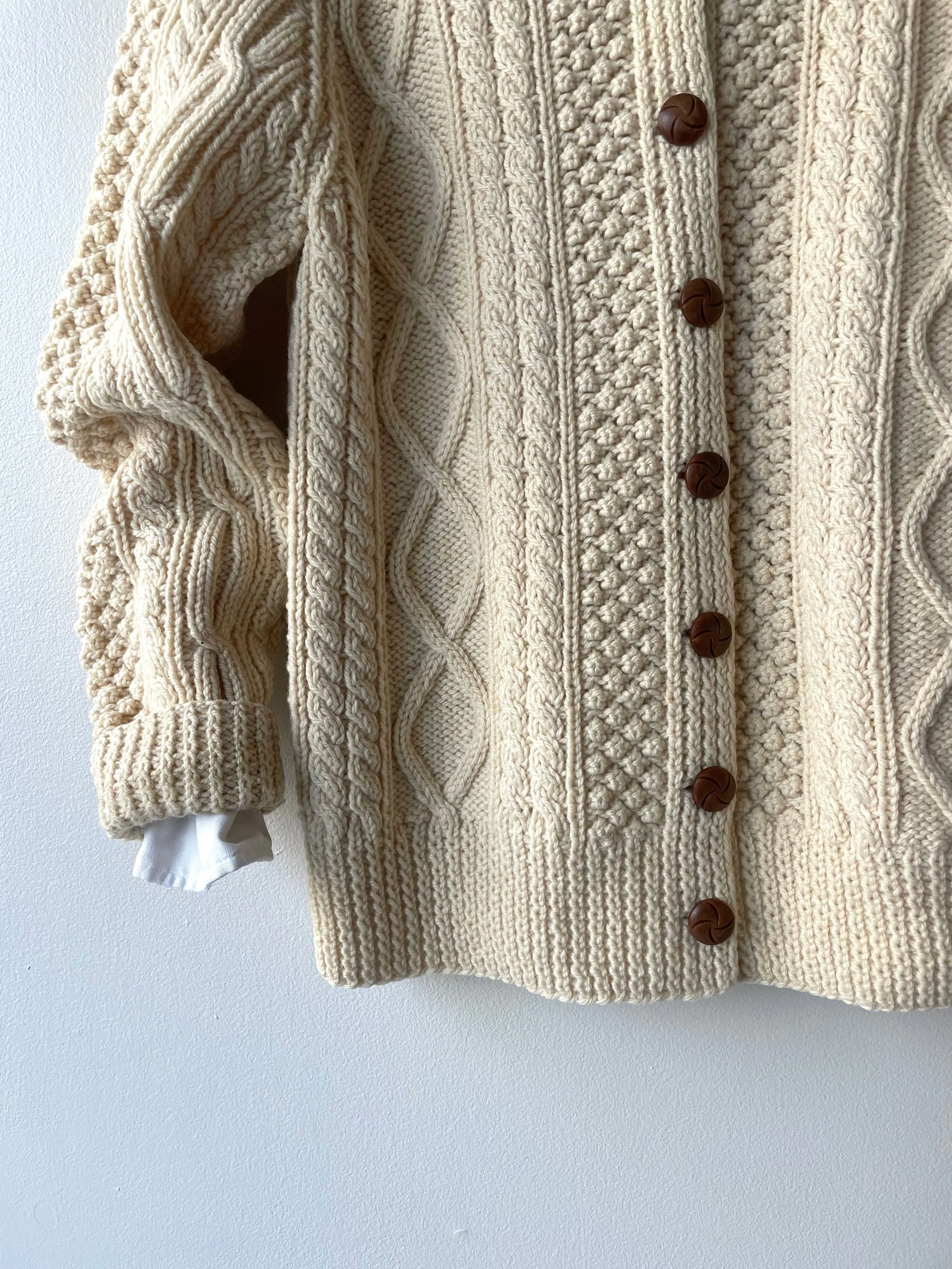 Ballyroan Wool Cardigan | 1960s