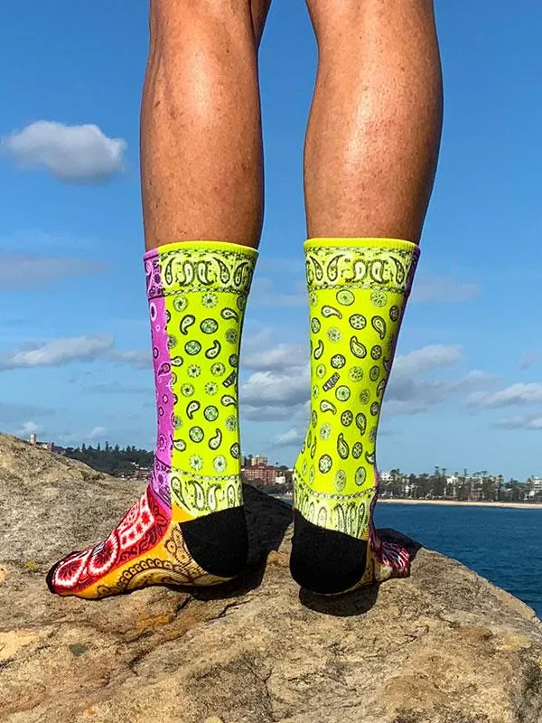 Bandana Cycling Socks