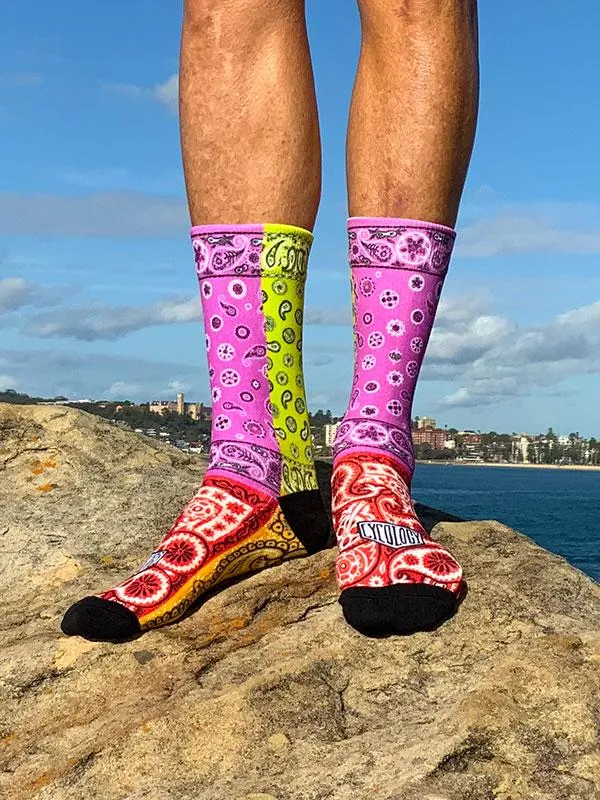 Bandana Cycling Socks