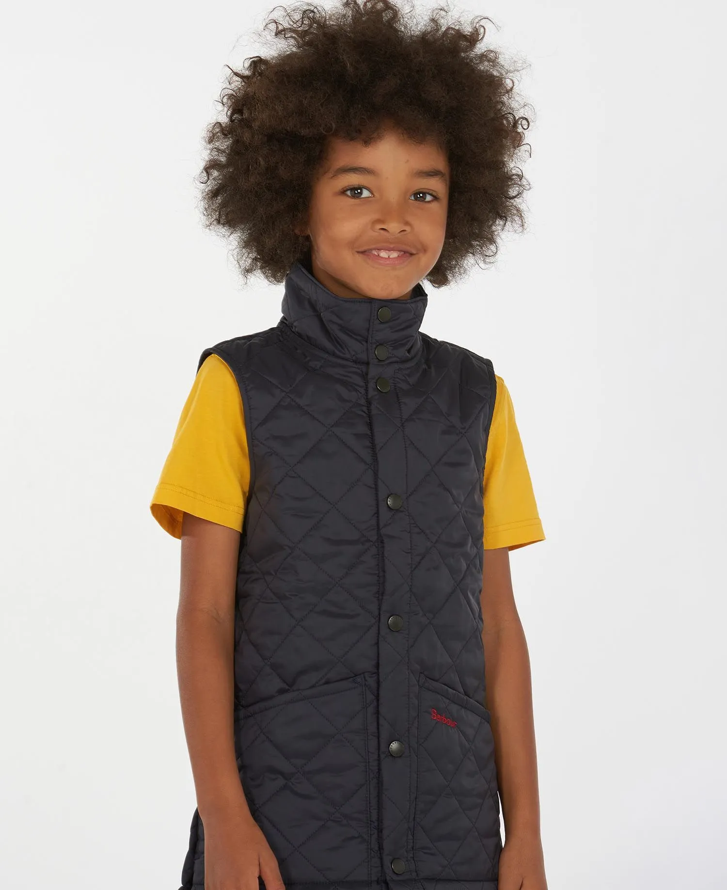 Barbour Boys Liddesdale Gilet Navy CGI0003 NY95