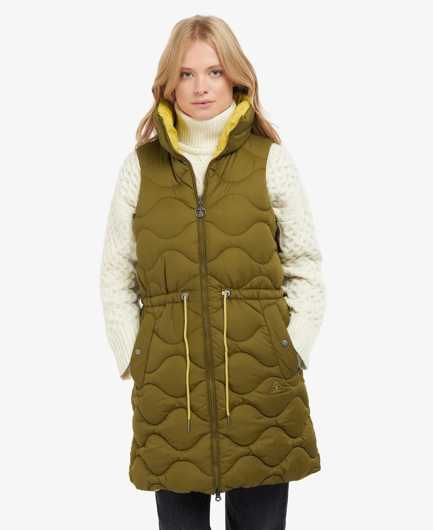 Barbour Women's Reversible Shelly Gilet - Green