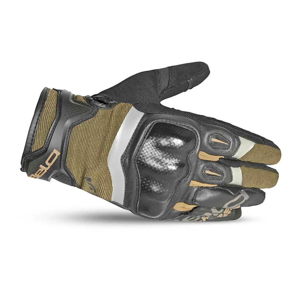 BELA - Daring  Racing  Motorcycle Gloves  Black Green Grey