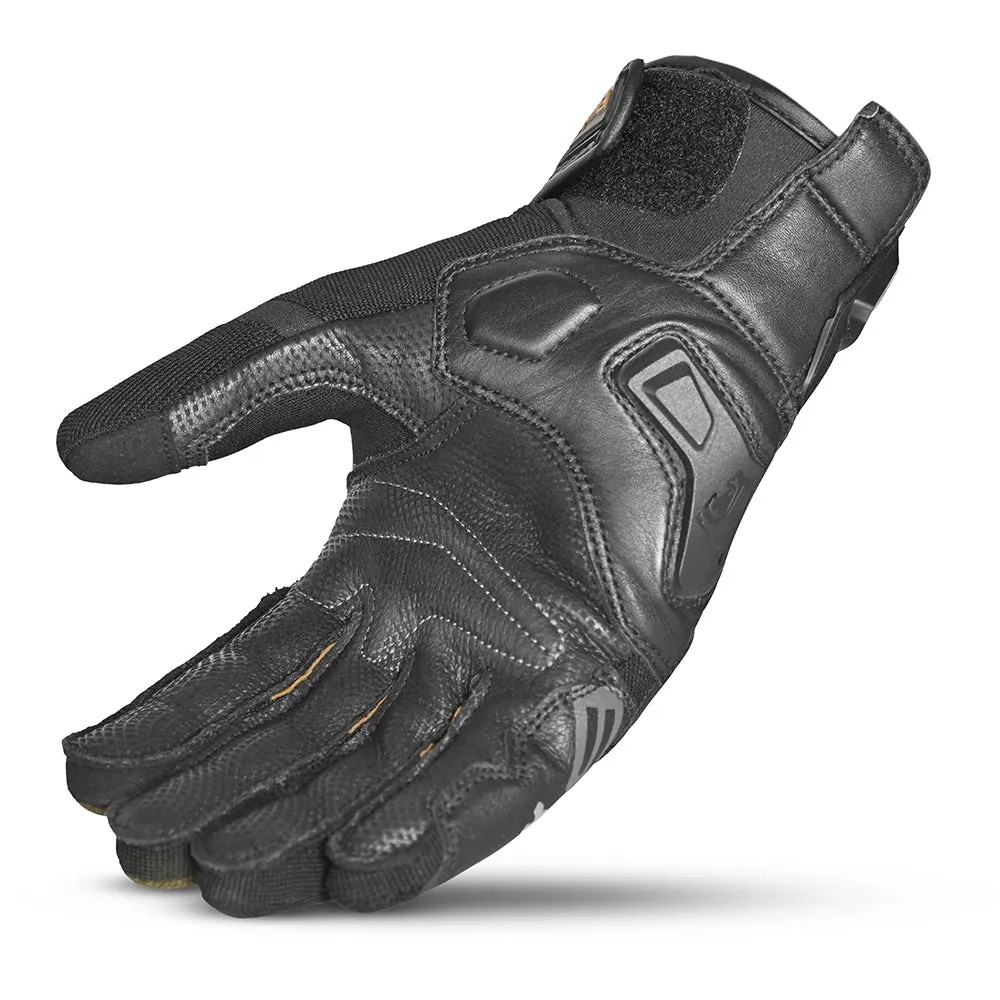 BELA - Daring  Racing  Motorcycle Gloves  Black Green Grey