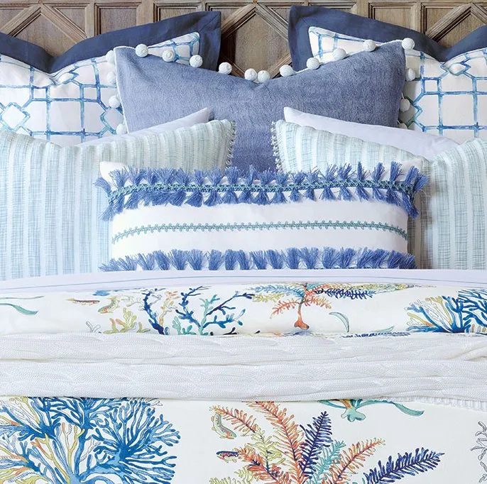 Blue Coral Luxury Bedding Collection