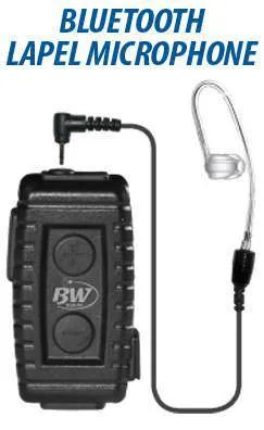 BlueWi BW-NTX5010 Nighthawk Bluetooth Lapel Microphone for Icom Multi-Pin