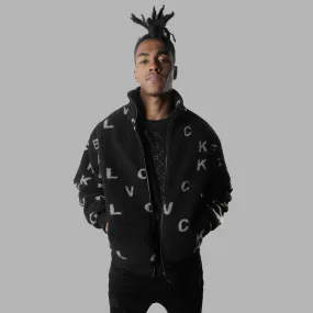 Blvck 'Monogram' Fleece Jacket