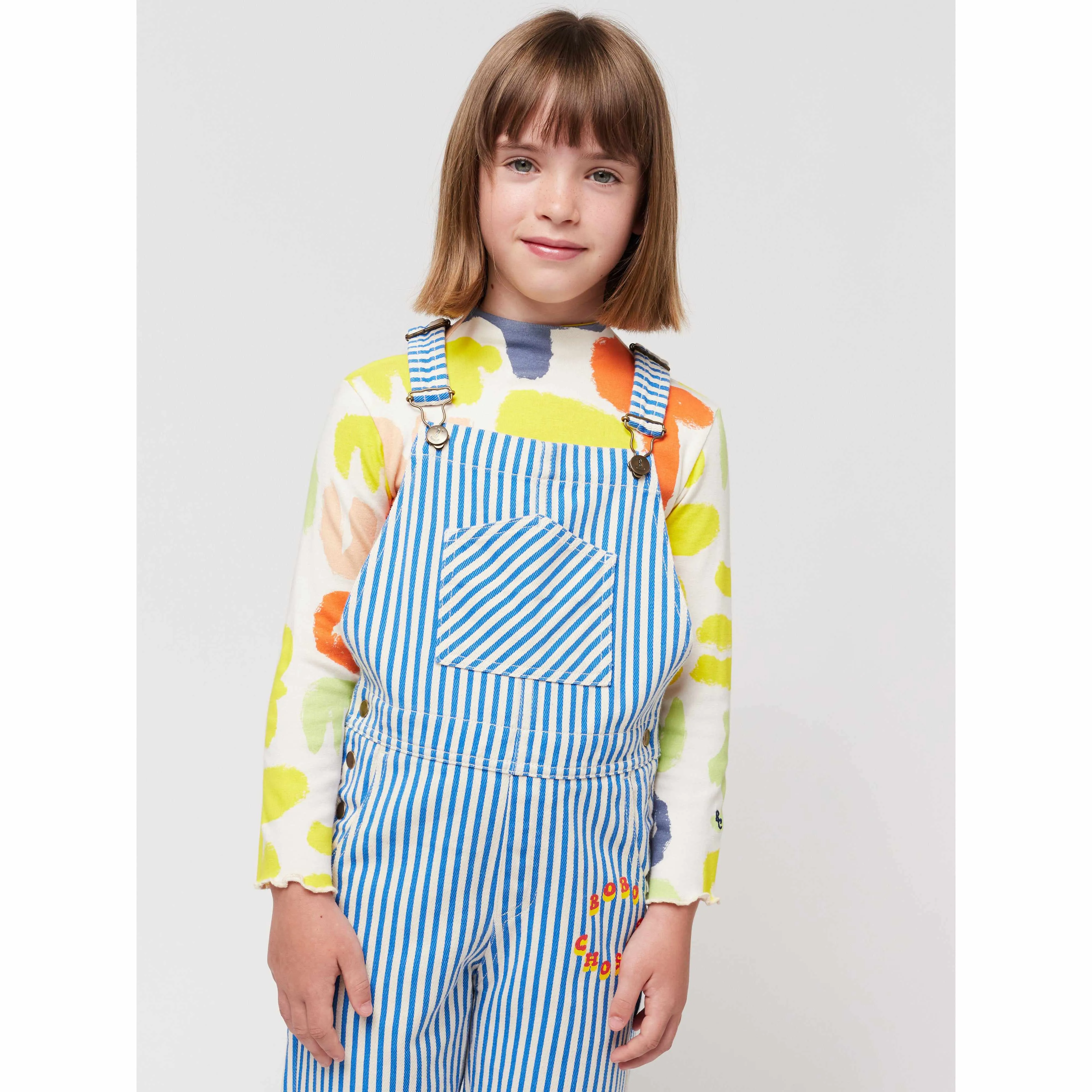 Bobo Choses - Bobo Choses Circle Stripes overall