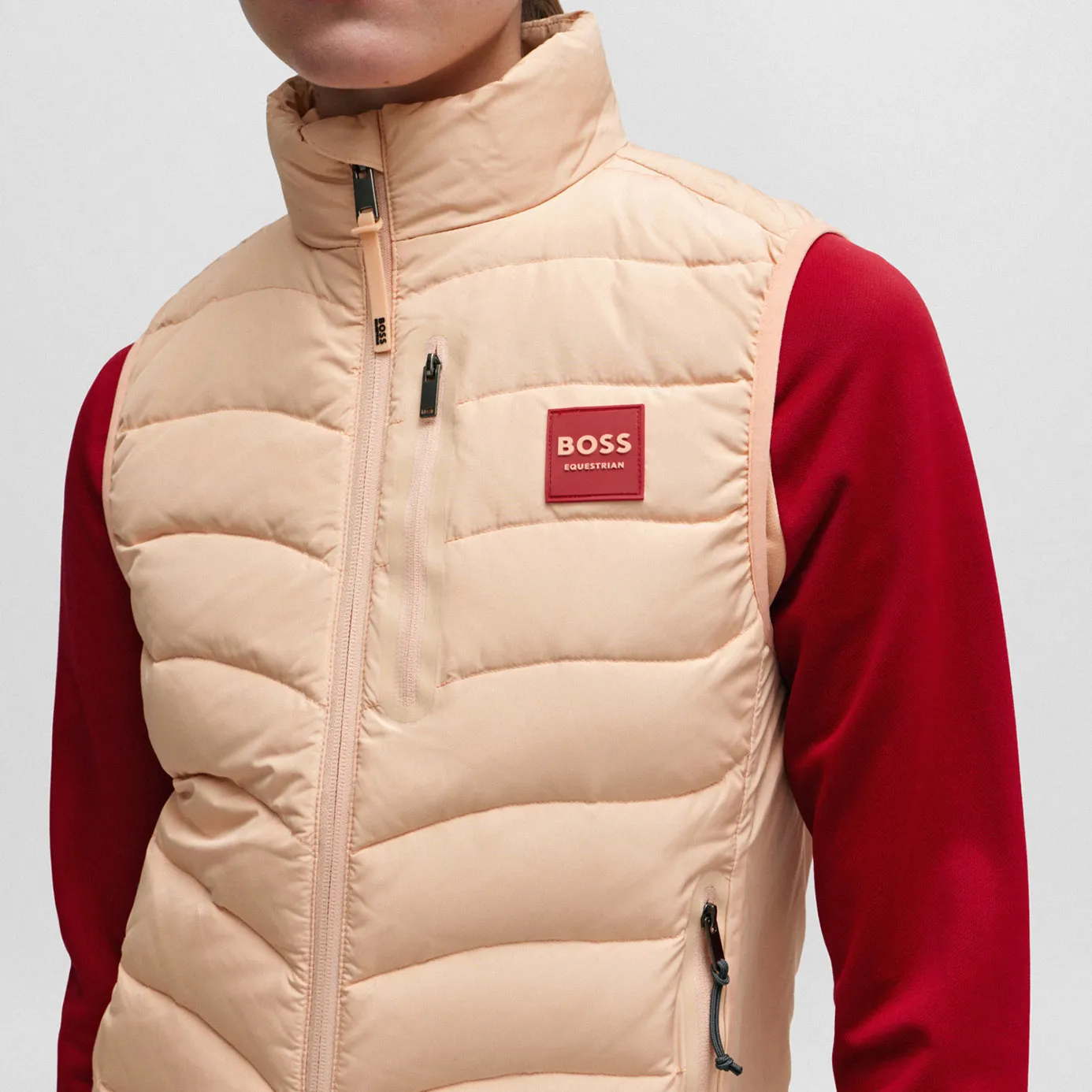 BOSS Equestrian Lynn Gilet - Peach Nougat