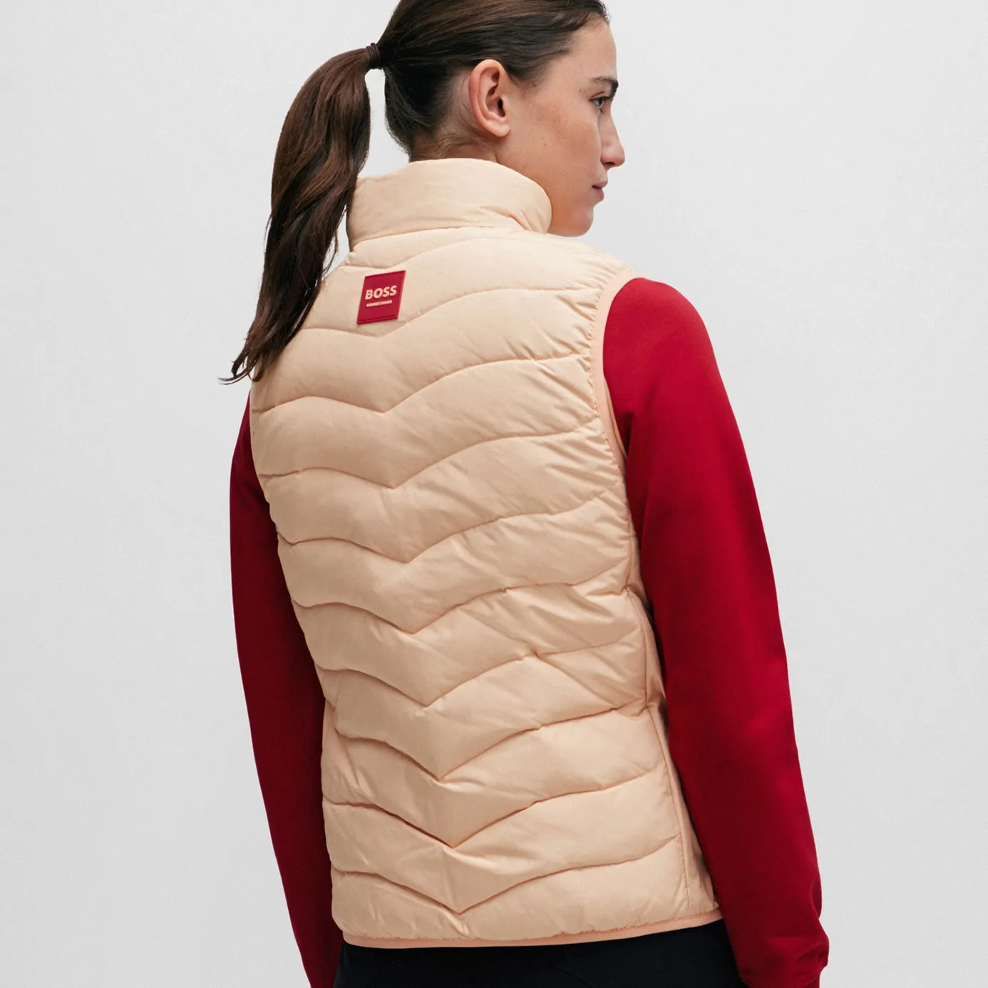 BOSS Equestrian Lynn Gilet - Peach Nougat