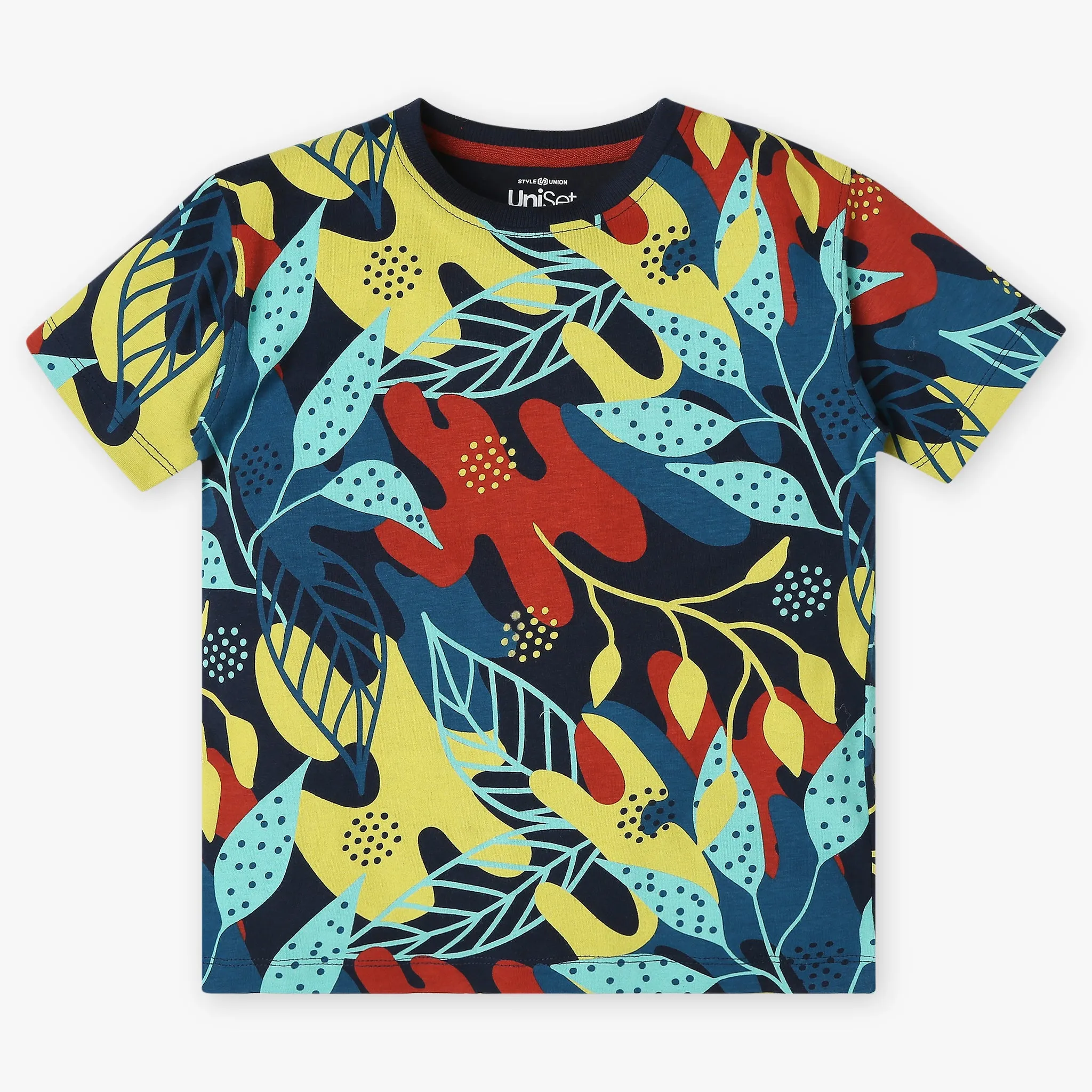 Boys Regular Fit Printed T-Shirt