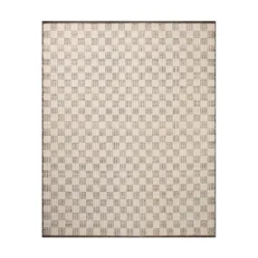 Brigette Romanek x Loloi Knox Ivory / Mocha Rug