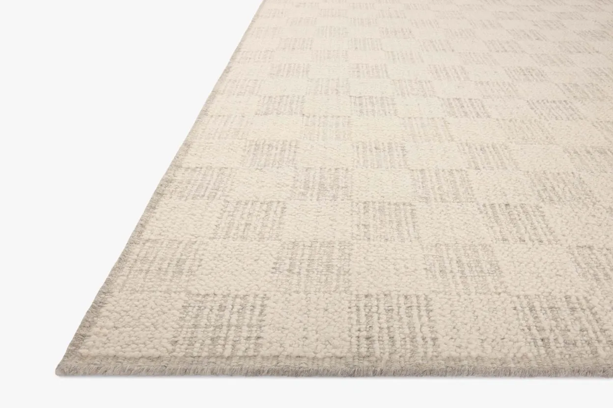 Brigette Romanek x Loloi Knox Ivory / Silver Rug