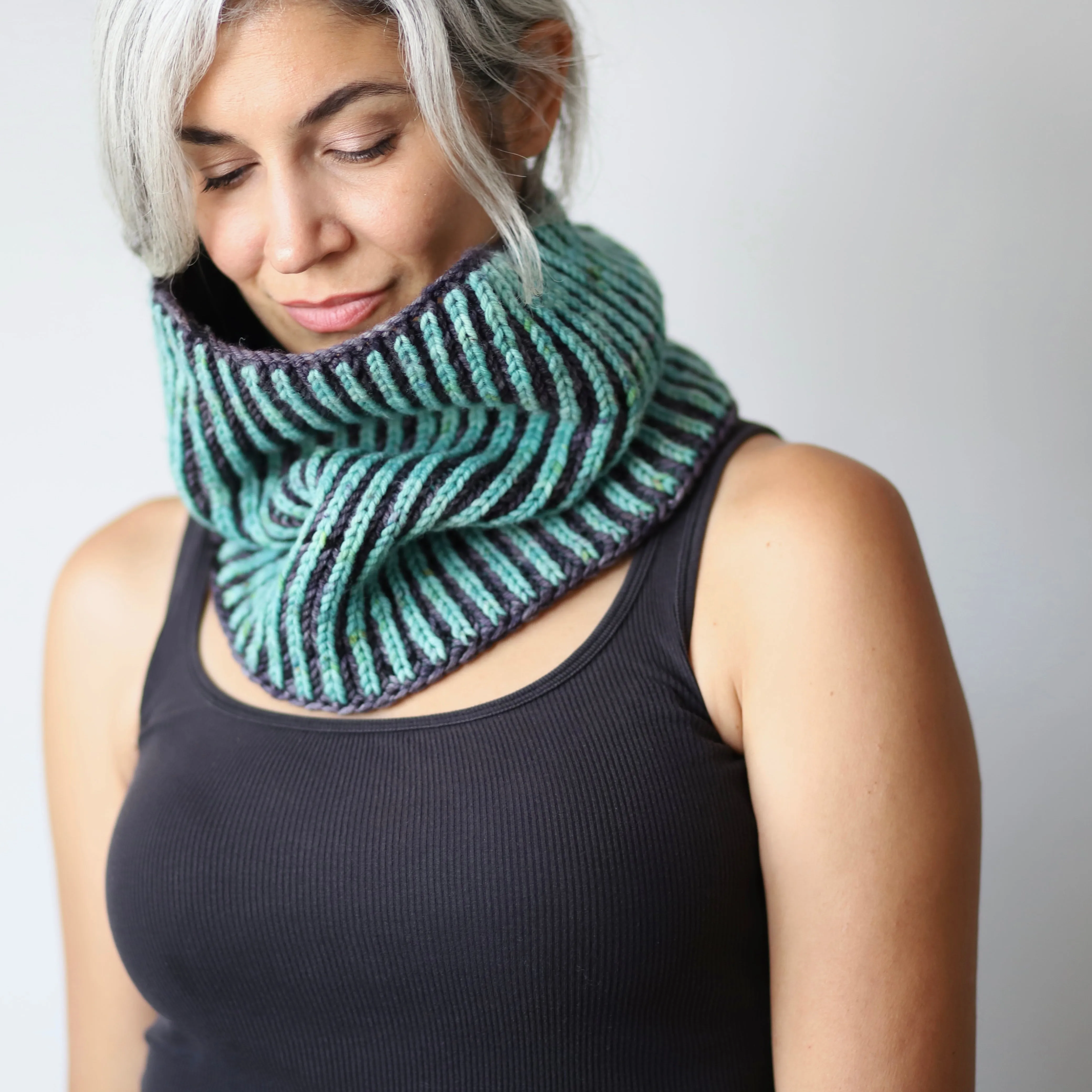 Brioche Basics - Knit Cowl