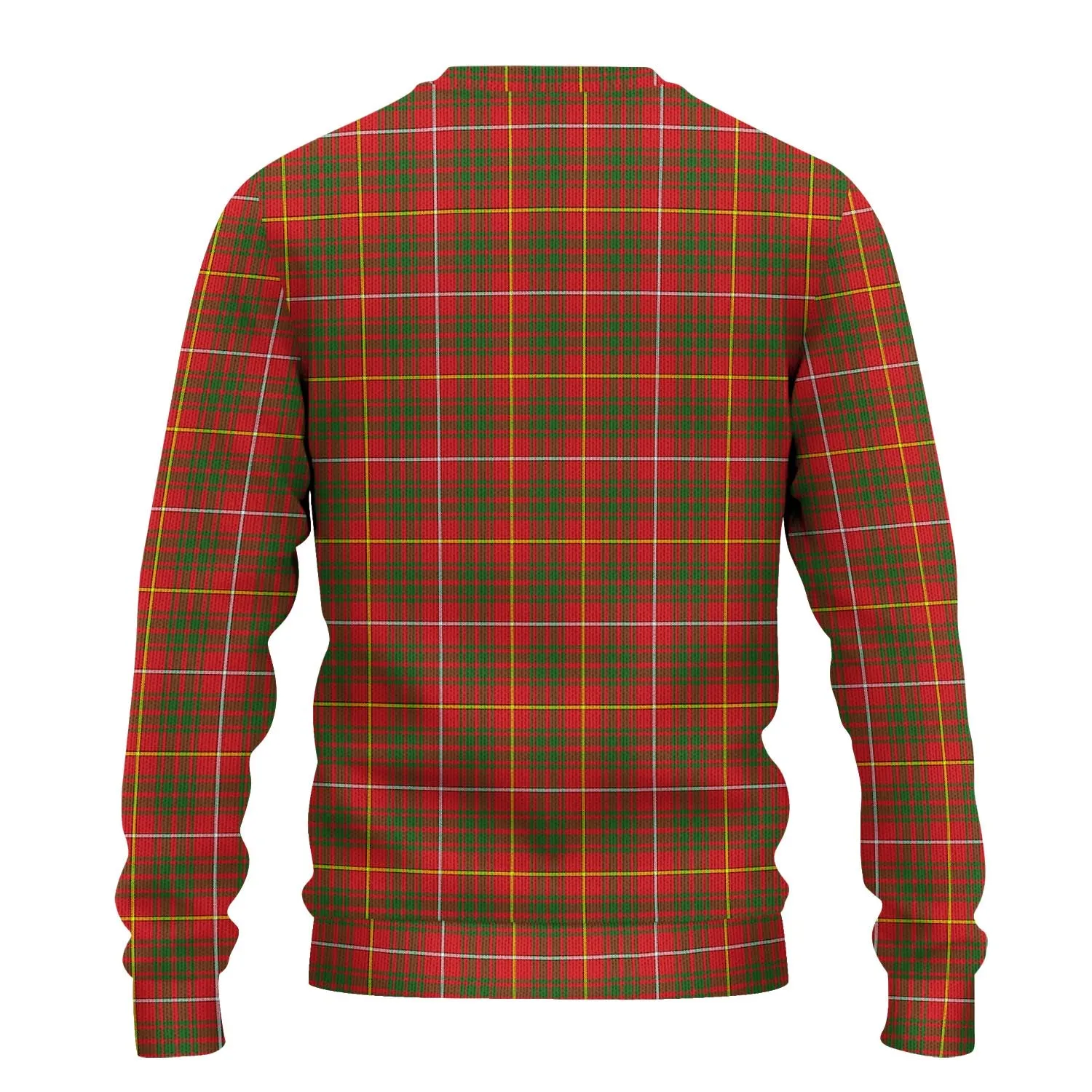 Bruce Modern Tartan Ugly Sweater