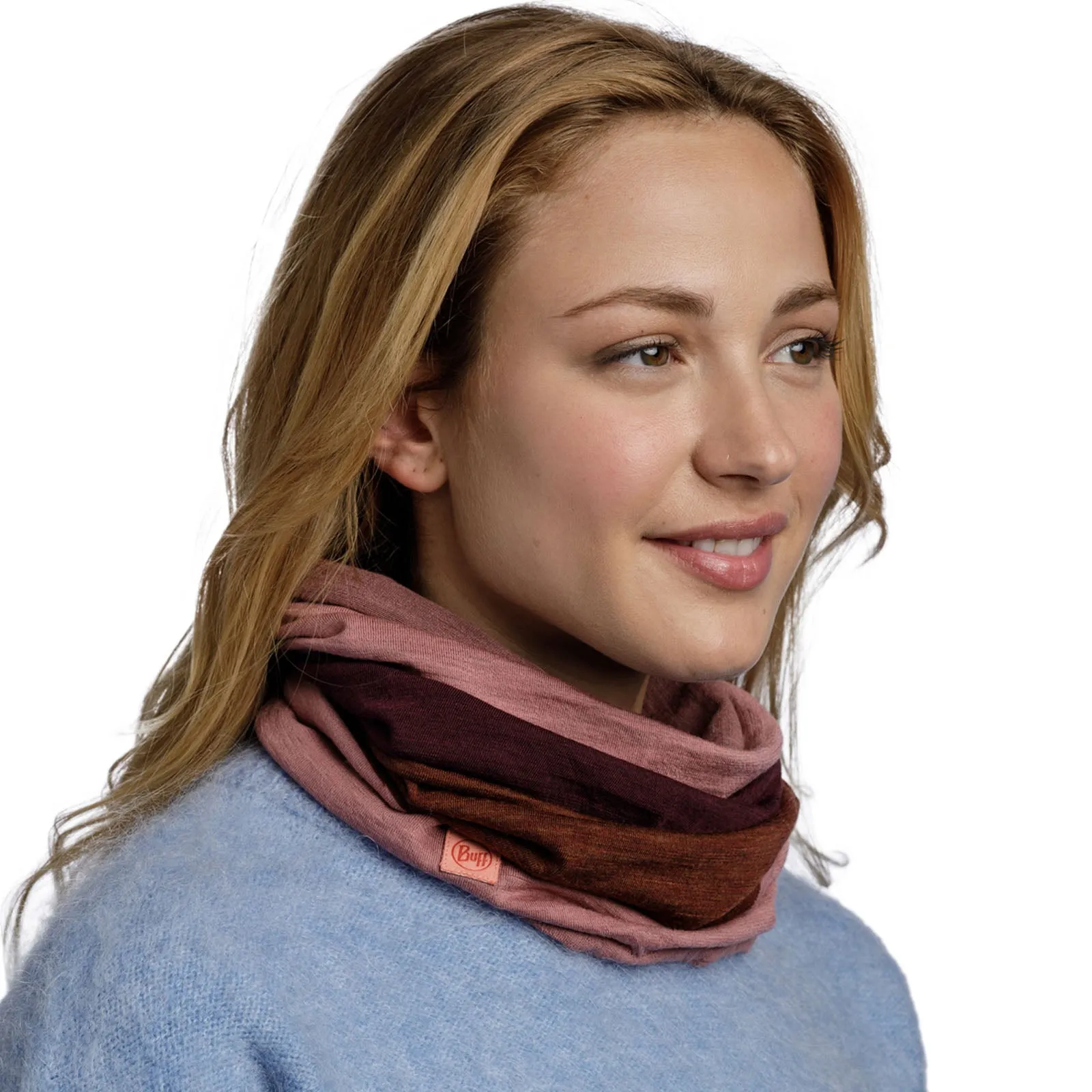 Buff Unisex Merino Wool Colourblock Move Bandana Scarf