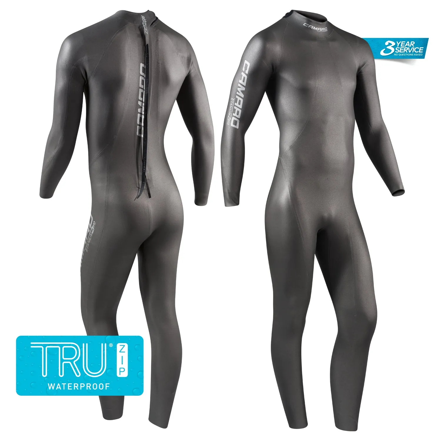 Camaro Titanium Zero Overall Full Wetsuit