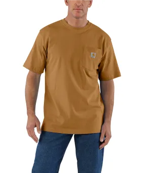 Carhartt K87 Workwear Pocket T-Shirt - Carhartt Brown