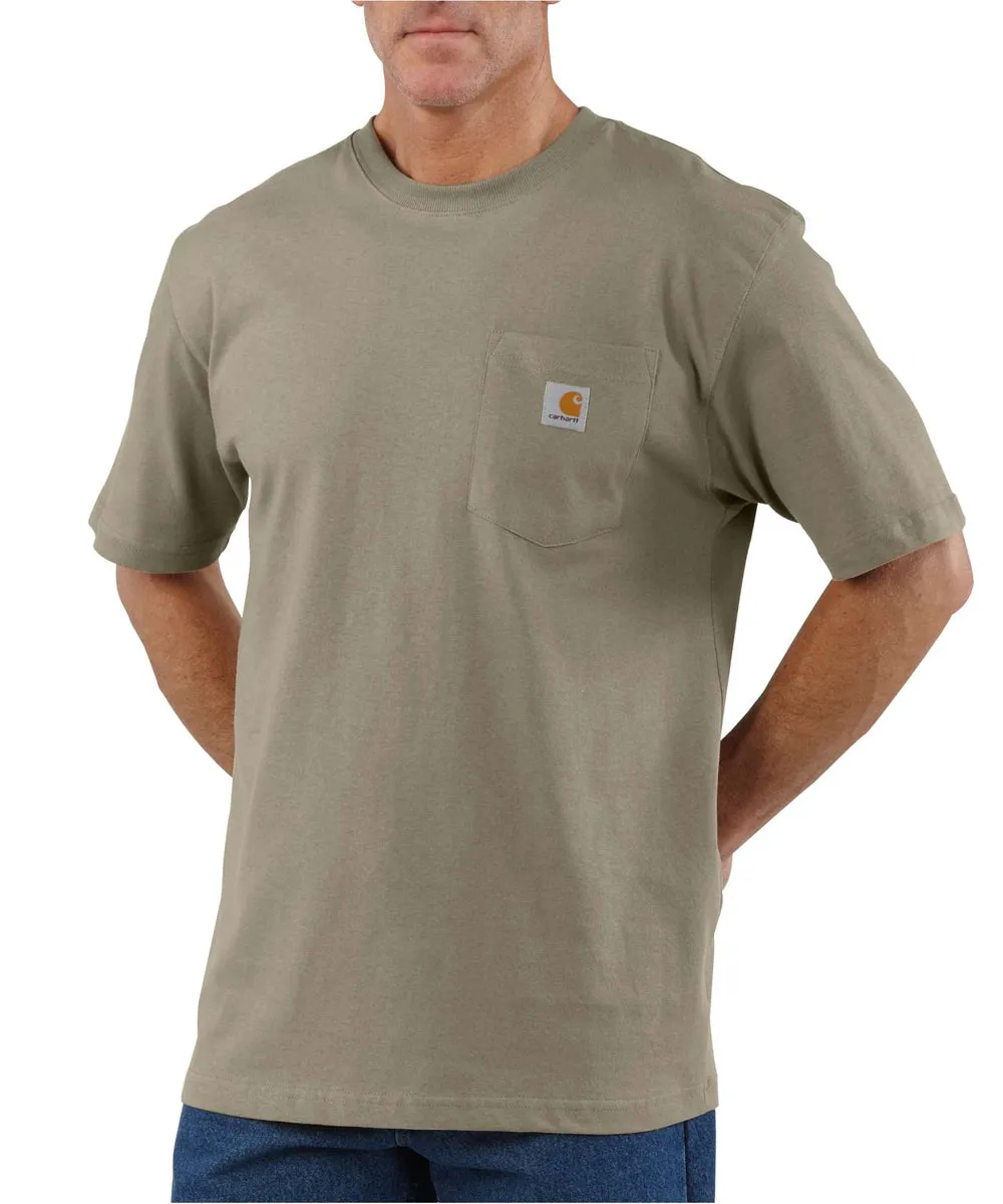 Carhartt K87 Workwear Pocket T-Shirt - Desert