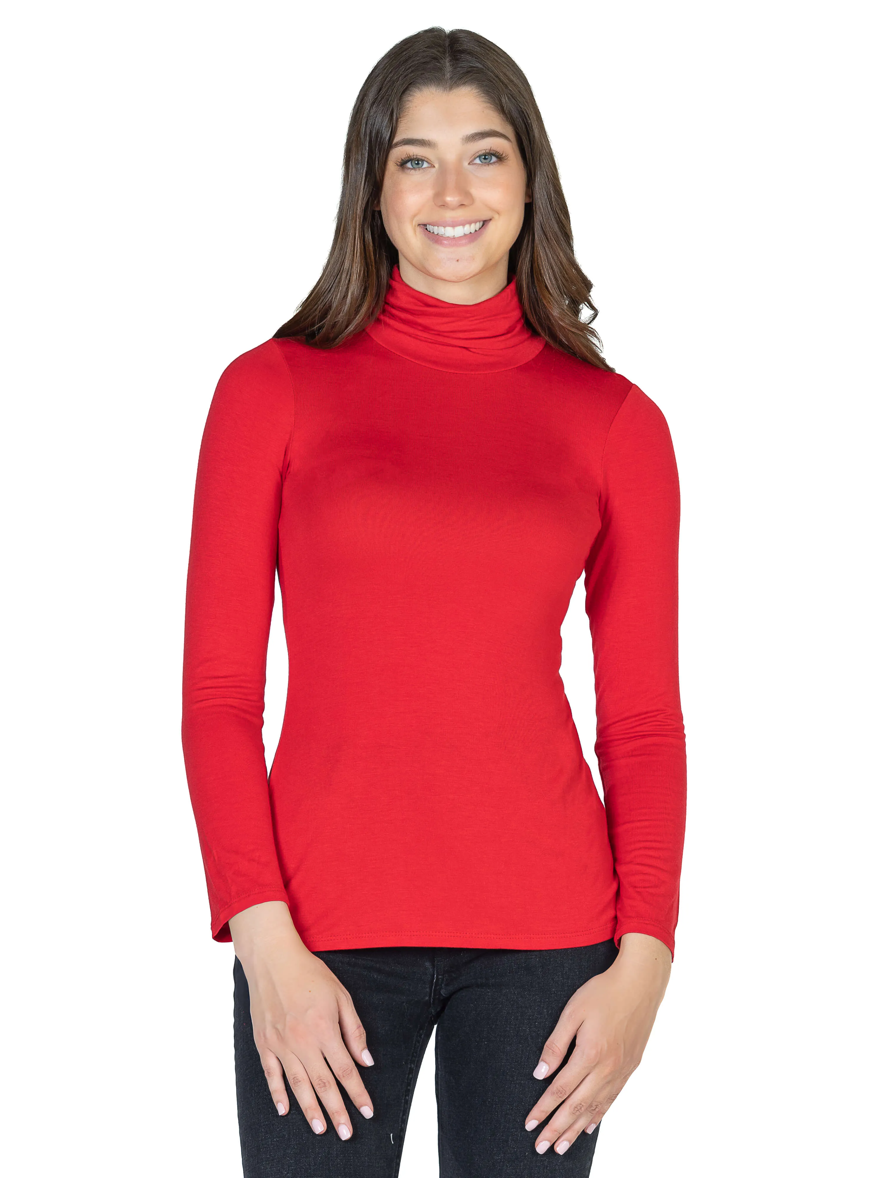 Classic Womens Long Sleeve Turtleneck