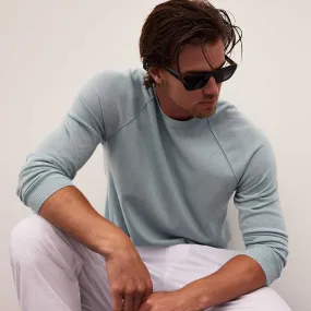 Colony Knit Crew - Baby Blue