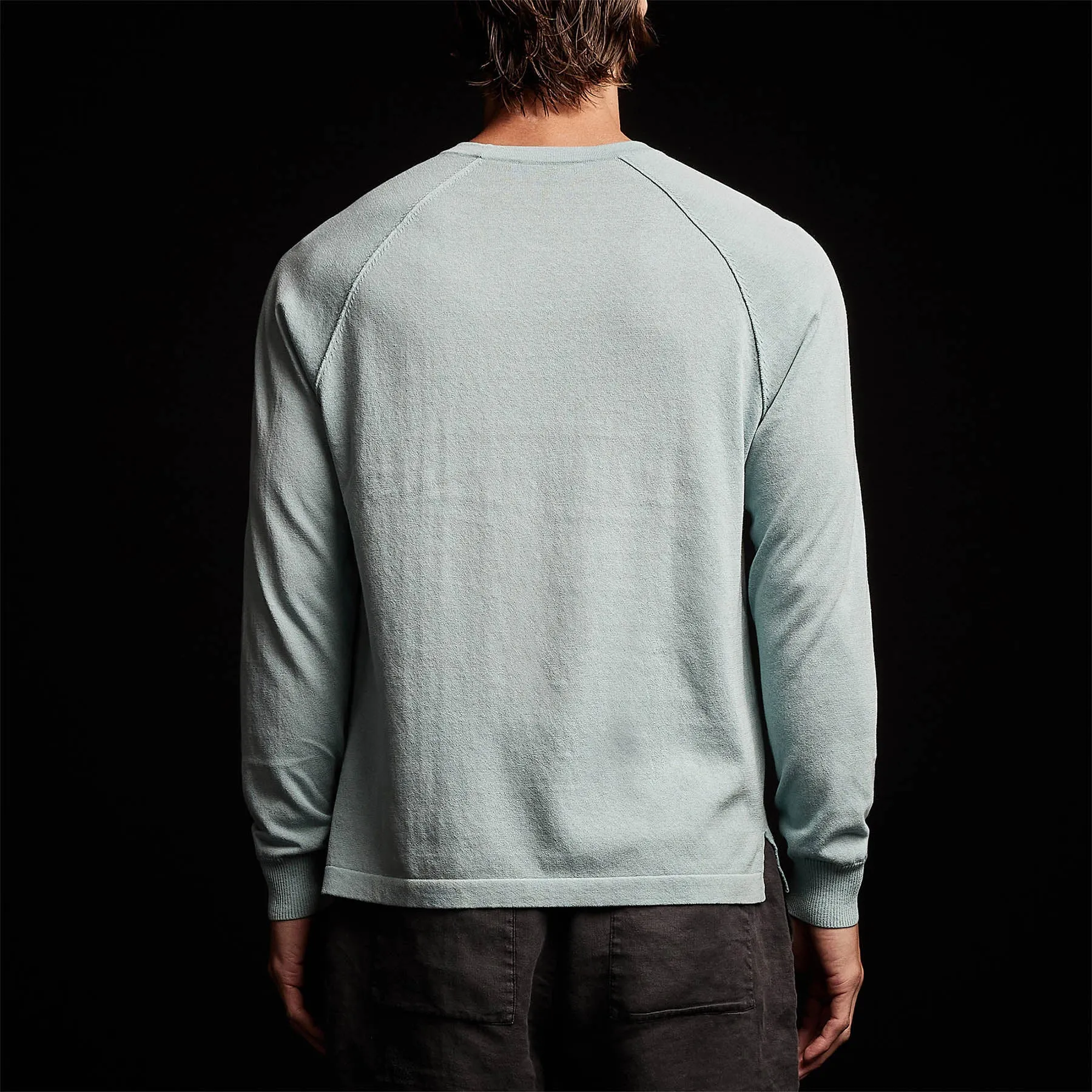 Colony Knit Crew - Baby Blue