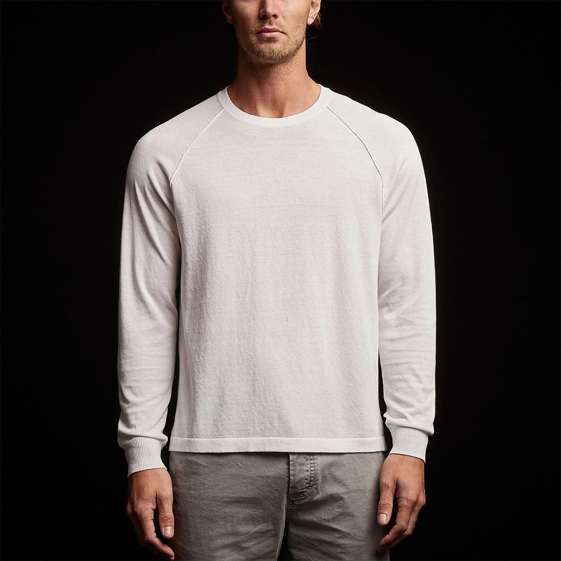 Colony Knit Crew - White