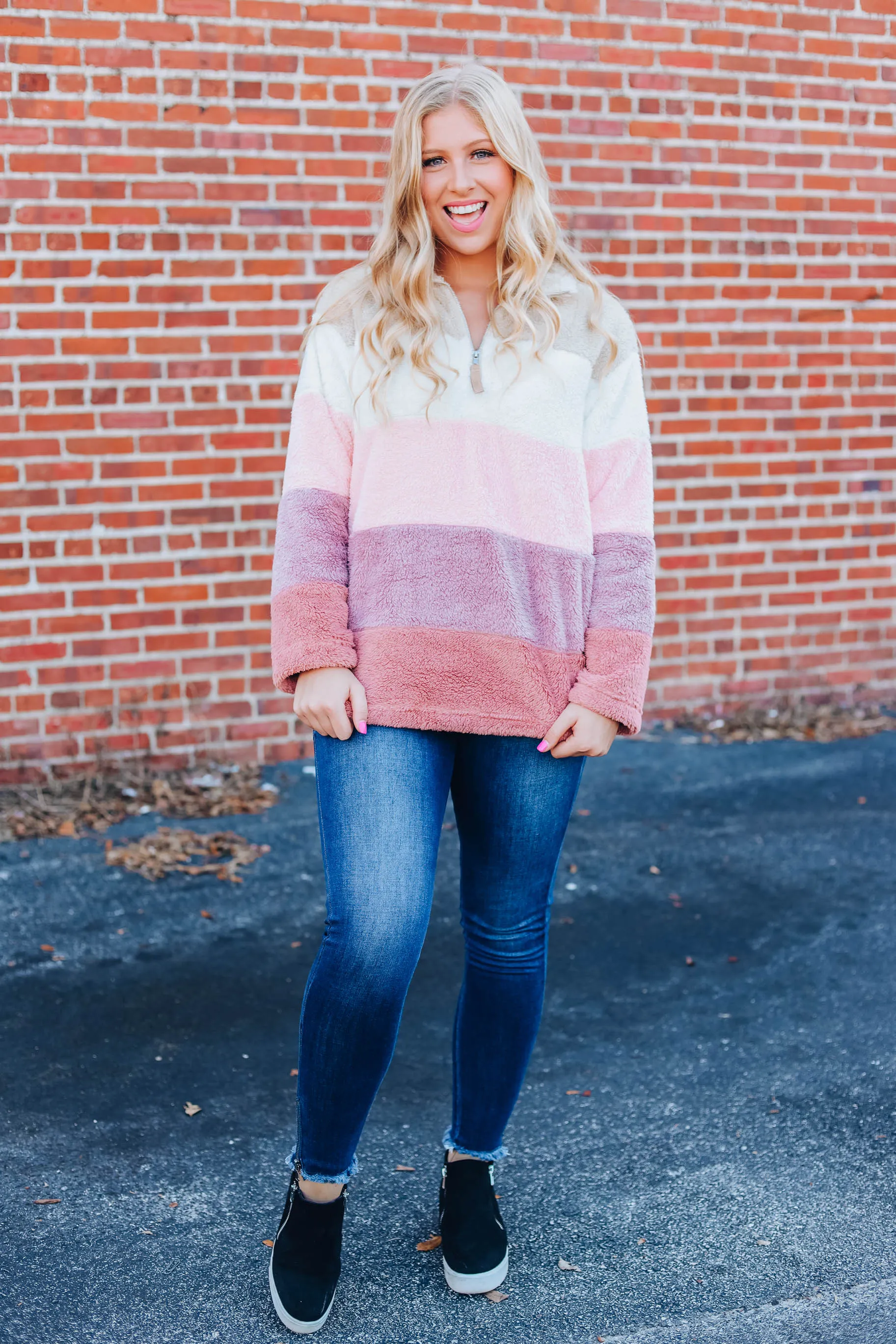 Comfy Cozy Sweater - Mauve