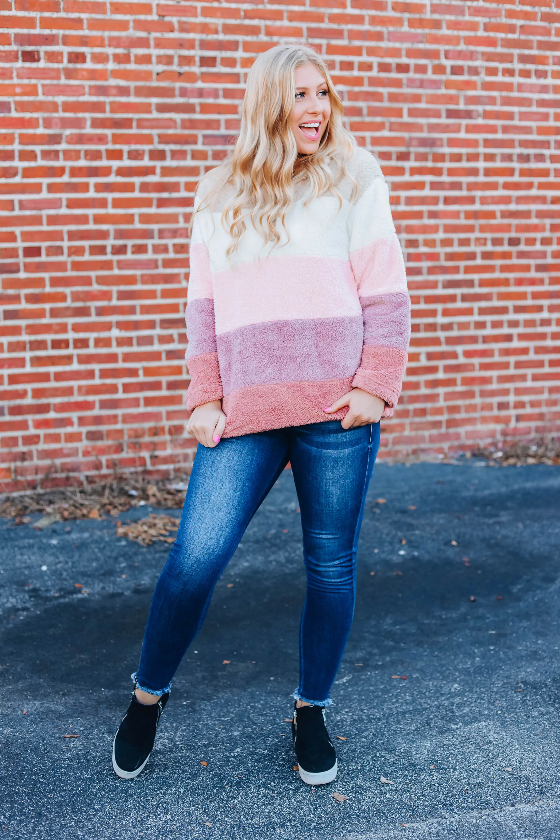 Comfy Cozy Sweater - Mauve