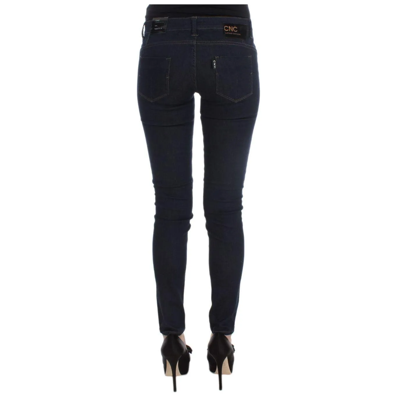 Costume National Sleek Slim Fit Designer Denim